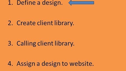 27. define a design in AEM(client library part 1)