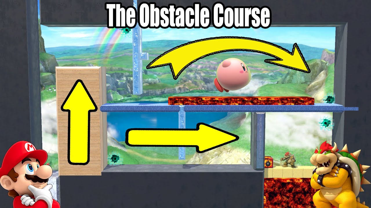 Super Smash Bros. Ultimate - Who Can COMPLETE The Obstacle Course ...