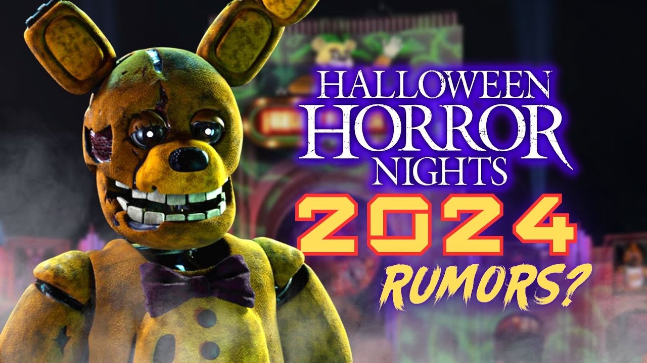 FIVE NIGHTS AT FREDDY'S COMING TO HALLOWEEN HORROR NIGHTS 2024 HHN