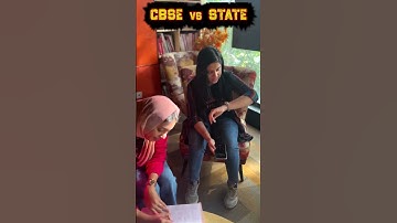 CBSE vs STATE BOARD 🤣 #short #cbse #stateboard