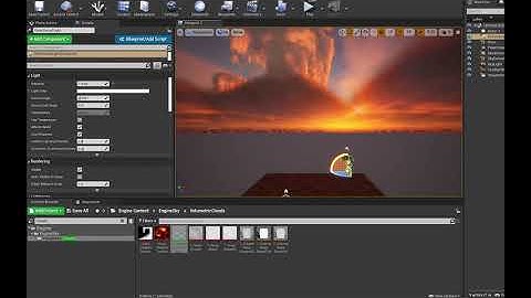 UE4 | Setup Volumetric Clouds in Unreal Engine 4.26
