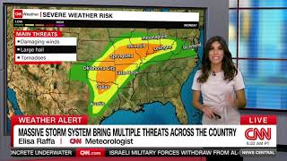 Elisa Raffa - CNN - Severe Weather 4-1-24