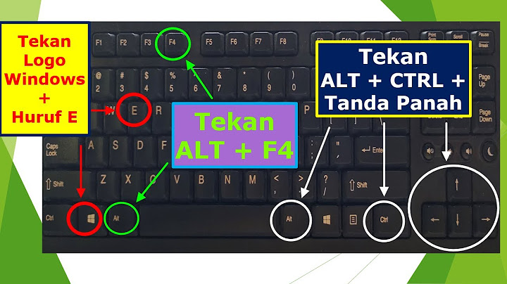 Kombinasi tombol reset komputer yang digunakan untuk melakukan Warm booting melalui keyboard adalah