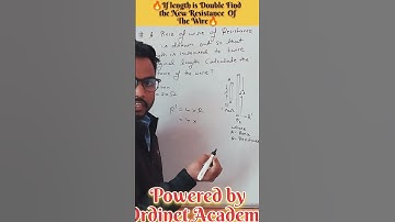 #shorts ||🔥 Resistance of the wire || 🔥Electricity Chapter 🔥 #resistance #electricity #tricks