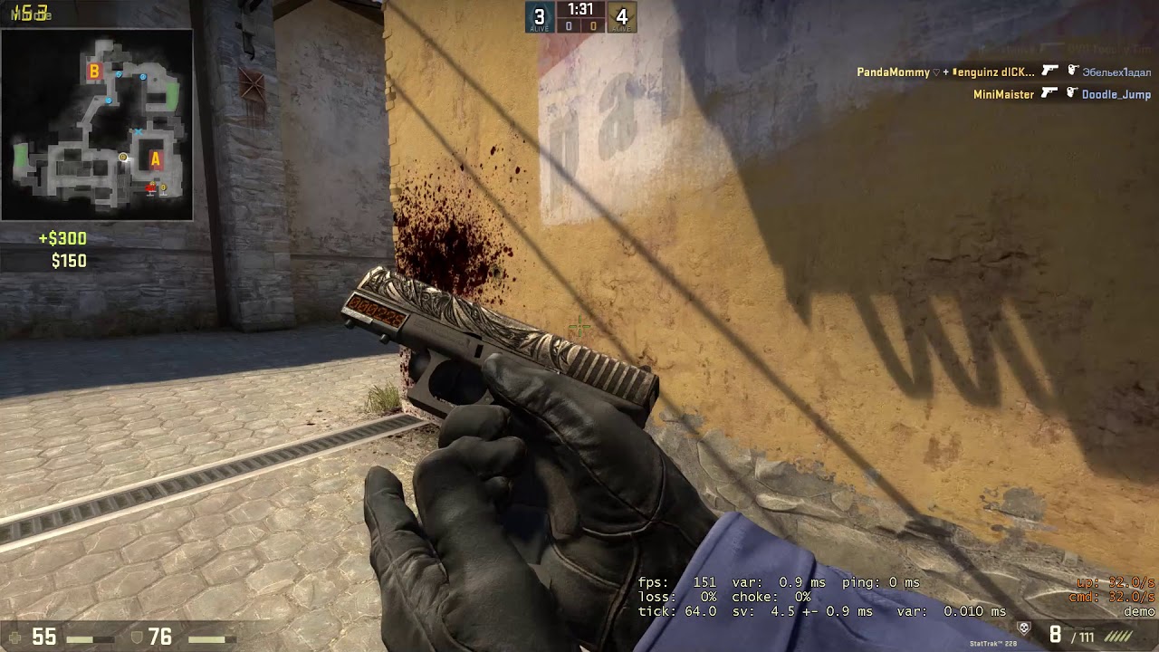 CS:GO 1#: When your teammate scares you