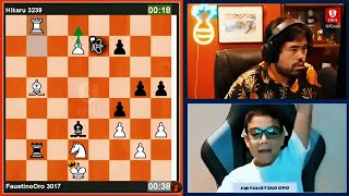HIKARU vs THE CHESS PRODIGY | Faustino Oro vs Hikaru Nakamura