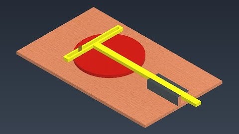 Scotch Yoke Mechanism | Autodesk Inventor