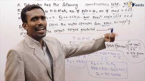 Solving Previous Year DC Motors Problems | GATE Electrical Machines Problem 5