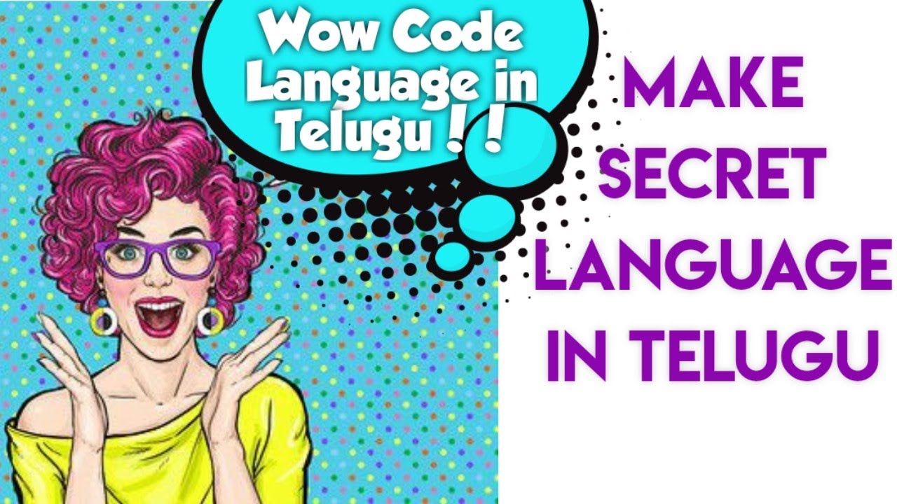 How to make code language in TELUGU [Ra-Fa Bhasha] || Telugu in secret bhasha || 