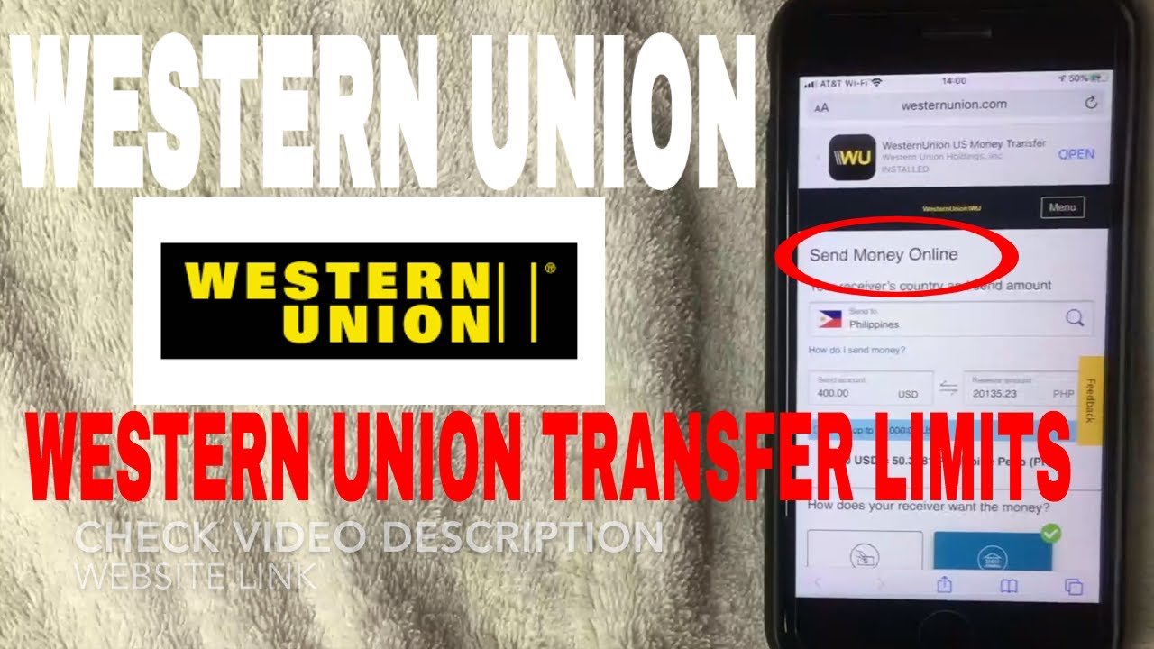 What is the maximum amount I can transfer through Western Union?