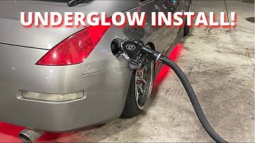 INSTALLING UNDERGLOW ON MY HR 350Z!! RICE OR NICE?!