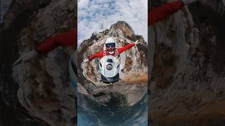 I BASE Jumped in 3rd Person • #fpv #basejump