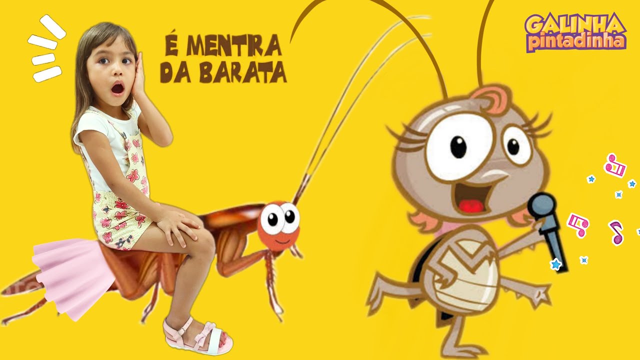 A Baratinha Galinha Pintadinha Música Infantil A Barata diz que tem YouTube