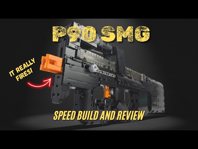 Mould King P90 SMG - Speed Build and Review - YouTube