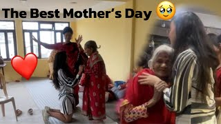 Mother’s Day❤️ | Went to the old age home👼 | The Best experience🥹 | Angel Rai ❤️ |