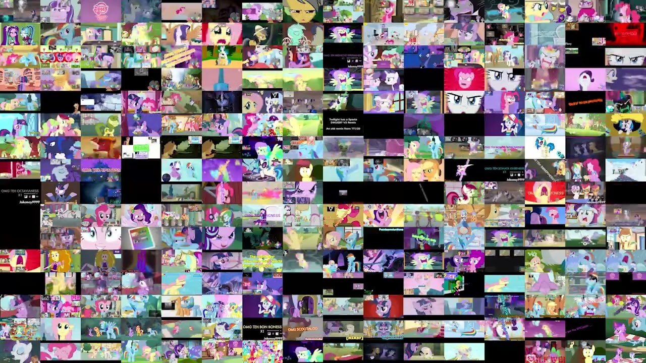 My Little Pony Sparta Remix Megaparison 6
