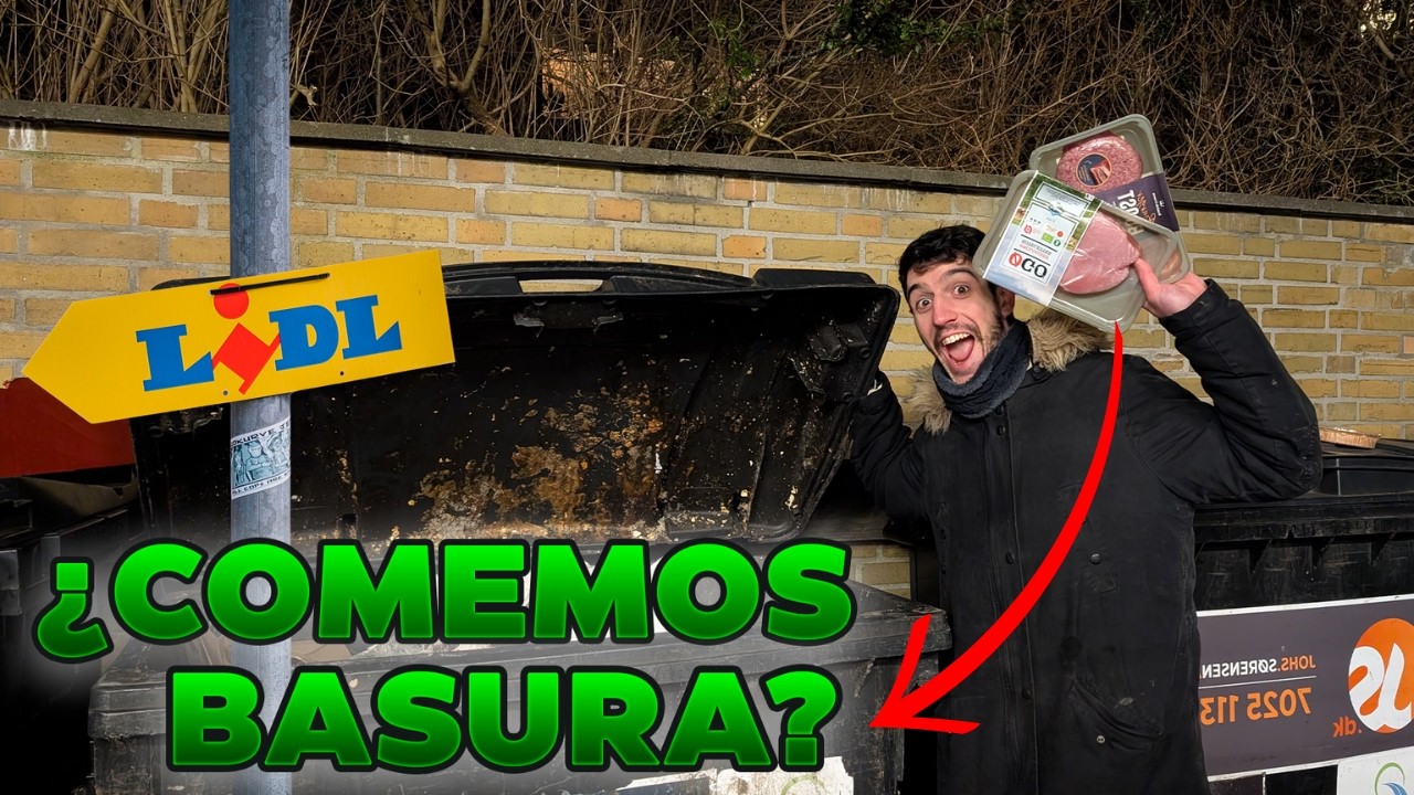 ¿Qué es el DUMPSTER DIVING en DINAMARCA y por qué TODOS lo hacen?