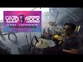 Un día como baterista en el Vivo x El Rock 10 - André Moral / Pedro Suárez-Vértiz La Banda