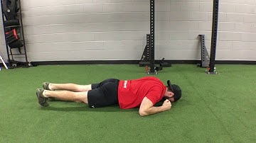 Scapular push up to downward dog