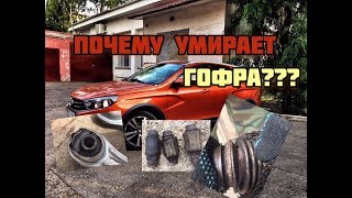 Лада Веста. Проблемы с гофрой - причина, следствие, решение!!!