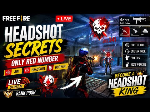 ​🔴 LIVE: FREE FIRE LONE WOLF ONE TAP HEADSHOT TRICKS 🎯 | 1v1 CUSTOM MATCH PRO GAMEPLAY Jai shree ram