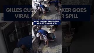 Wisconsin custard spill caught on cam