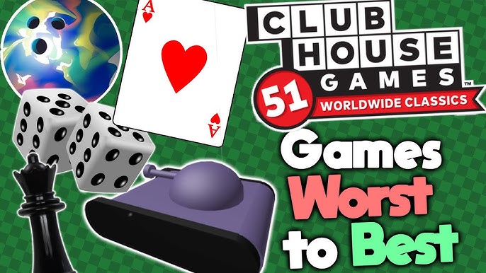 Clubhouse Games: 51 Worldwide Classics - Nintendo Switch | Nintendo |  GameStop