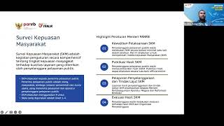 Bimbingan Teknis SKM Online