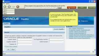 How to Enter New Supplier Records in Oracle Apps R12 using HTML Forms Data Loader   YouTube