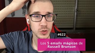 La secuencia de 5 emails con la que vende Russell Brunson