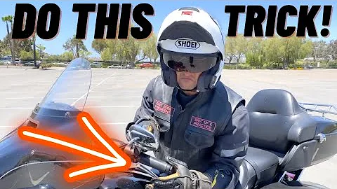 How To EASILY Ride Heavy Motorcycles