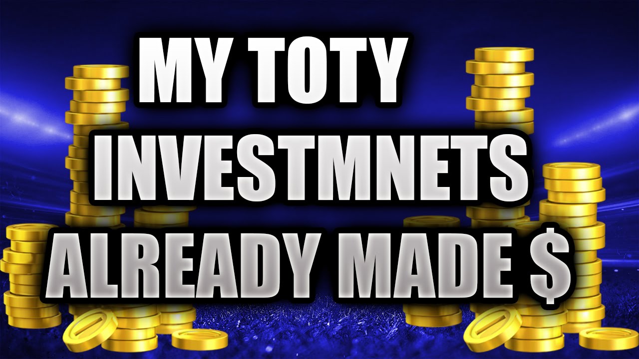 MY TOTY INVESTMENTS LIVE - FIFA 16 TOTY