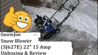 SnowJoe (SJ627E) 22 Inch 15 Amp~ Unboxing & Test ~ Worth the Money?? by Wander Dano 500 views 3 months ago 15 minutes