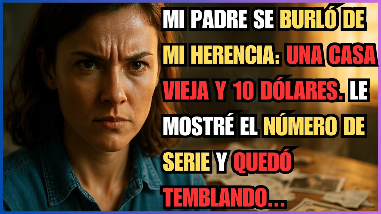 Mi PADRE se Burló de mi HERENCIA: una Casa Vieja y 10 Dólares. Le Mostré el Número de Serie y Quedó