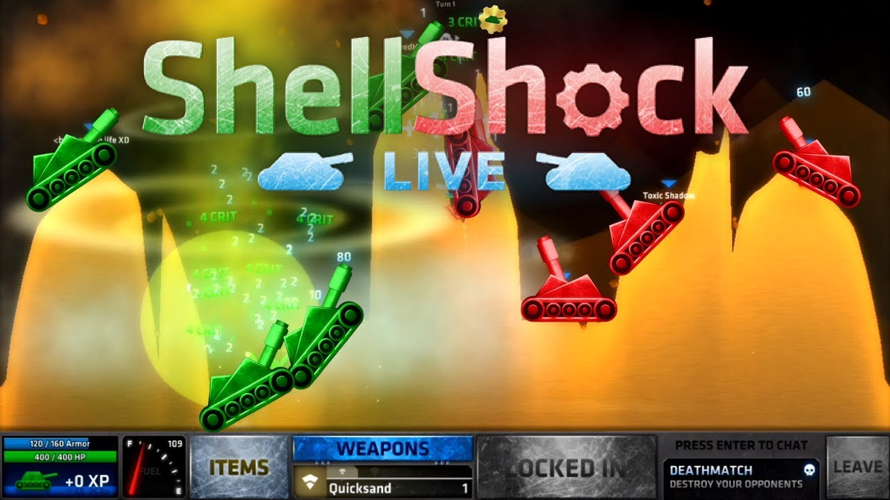 4v4 High Level 3 Gear Wager Rounds! - Level 100! - (ShellShock Live)