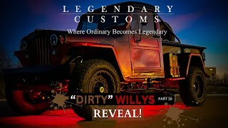 ❤  Legendary 1955 'Dirty' Willys Part 16 - First Look 👀 THE REVEAL!!! by Legendary Customs LLC 2,008 views 5 months ago 25 minutes