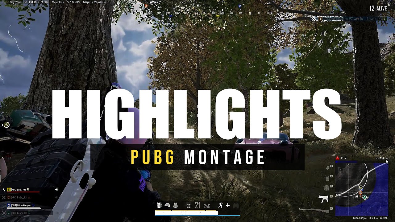 【PUBG】「Montage」Highlights 06