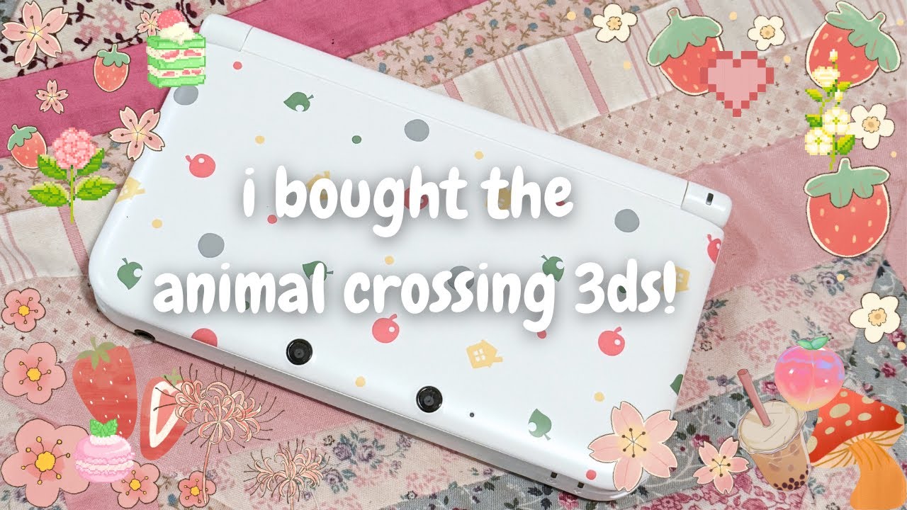 Распаковка Animal Crossing 3ds~! ⋆𐙚₊˚⊹♡ плюс несколько советов по покупке DS в 2024 году