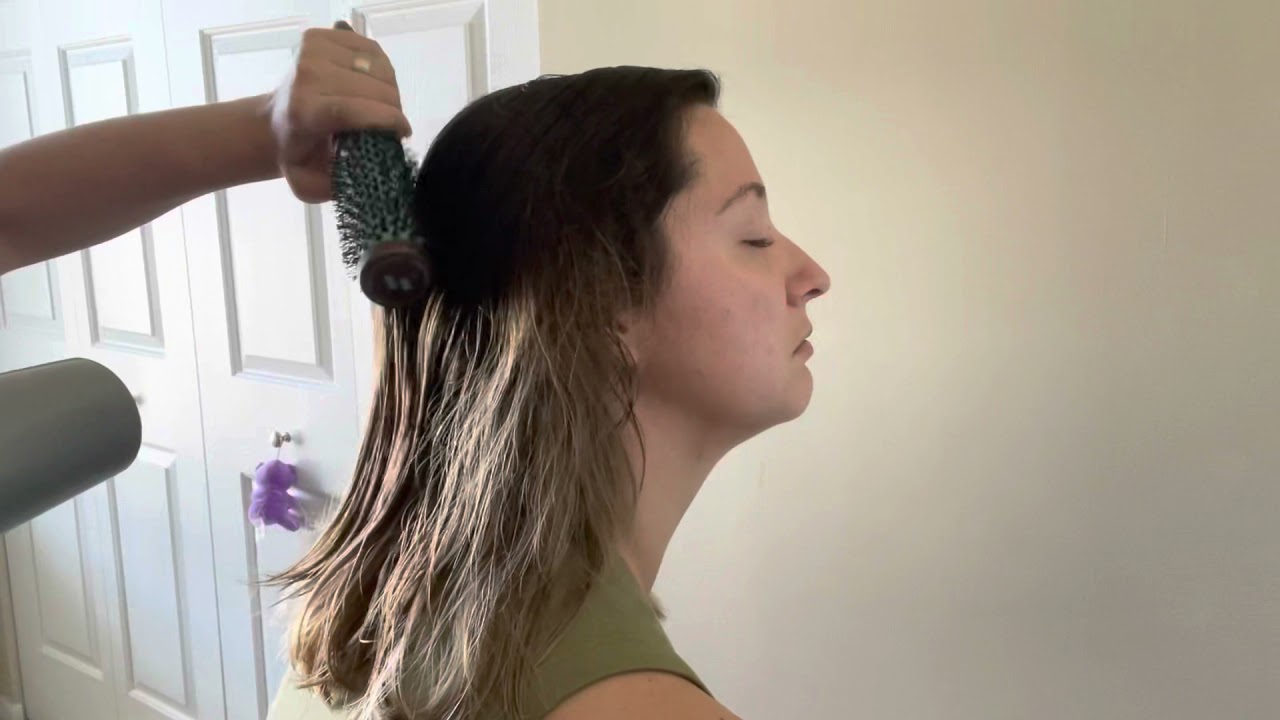 ASMR // Hair Styling | Brushing, Blow Drying, and Curling