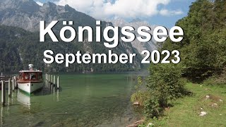 Berchtesgaden Königssee September 2023