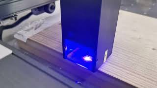 Thumbnail for Just a quick video of trying a laser cutter/engraver