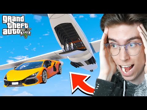 ГАНГСТЕР УГНАЛ СУПЕРКАР из САМОЛЁТА!! - GTA 5 Реальная Жизнь (Моды ГТА 5)