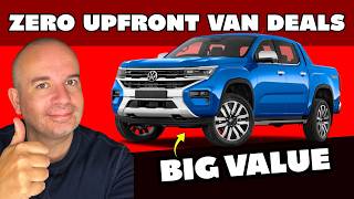 Zero Down VAN LEASE DEALS [August 2026]