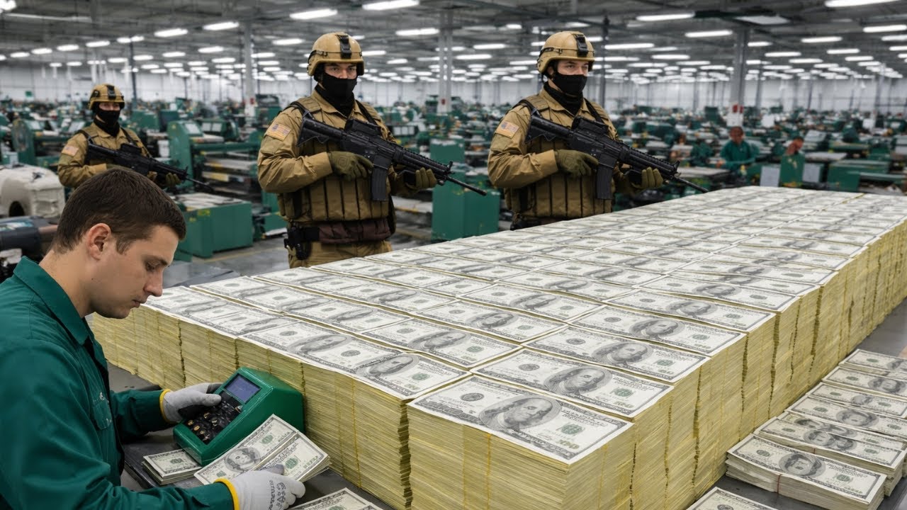 Внутри «фабрики долларов»: как создается самая надежная валюта в мире
