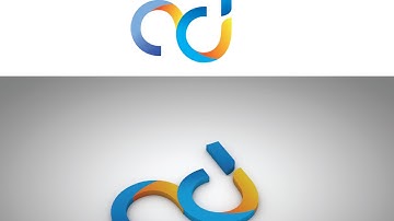 how to convert  2D Logo to 3D  in cinema4D