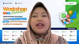 #2 Workshop 32JP: Optimalisasi Asesmen Formatif Berbasis Platform Digital Meningkatkan Pembelajaran