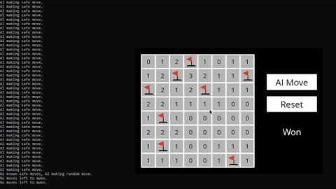 Minesweeper AI by Sebastian Barrio