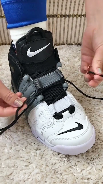 Unboxing/Reviewing The Nike Air More Uptempo '96 White Shoes (On Feet) 4k 