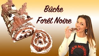 Buche Foret Noire Recette Au Thermomix Youtube Buche Foret Noire Recette Au Thermomix Youtube