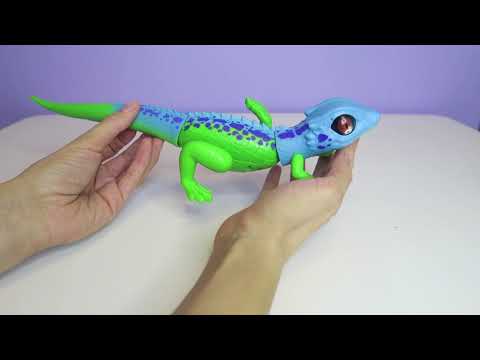 Робо-ящерица Zuru RoboAlive 1TOY интерактивная игрушка реалистичная ящерица